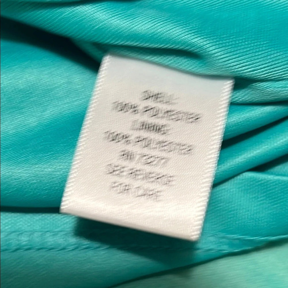 Elle Green Pleated  Floral Skater Mini Skirt.  Size 8 - Picture 4 of 8